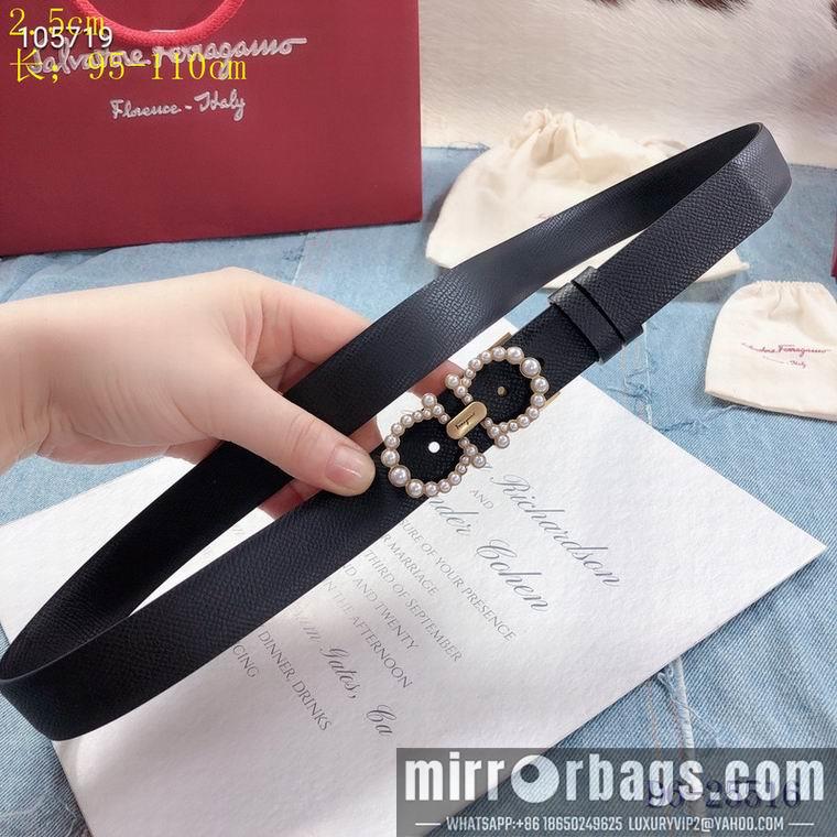 Ferragamo Belt 25mm 95-110cm 8L06