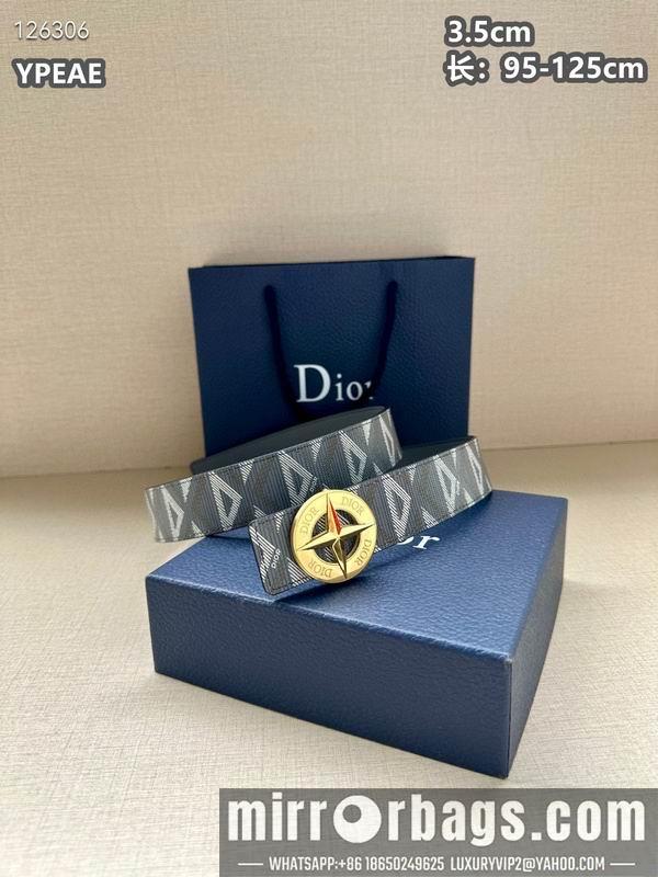Dior belt 35mmX95-125cm 8L18