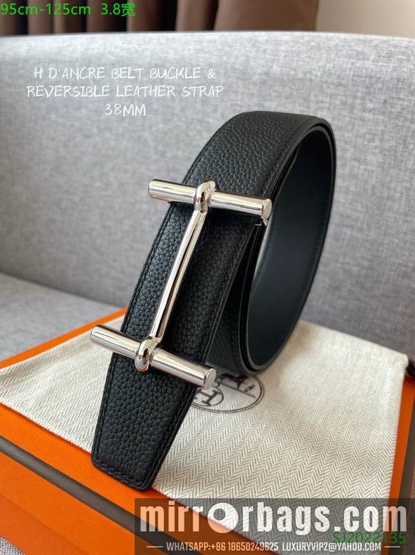 Hermes Belt 38mmX95-125cm 7D114