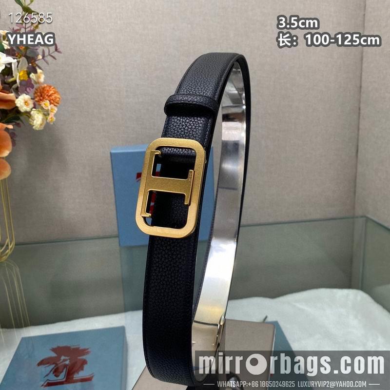 Tod's belt 35mmX100-125cm 8L04