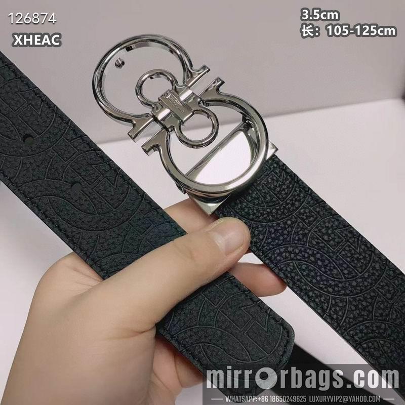Ferragamo belt 35mmX105-125cm 8L107