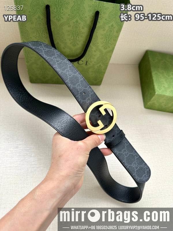 Gucci belt 38mmX95-125cm 8L08