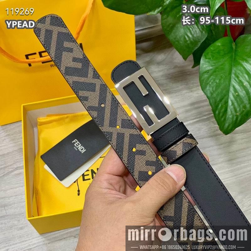 Fendi belt 30mmX95-115cm 8L16