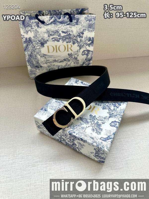 Dior belt 35mmX95-125cm 8L23