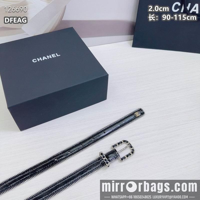Chanel belt 20mmX90-115cm 8L10