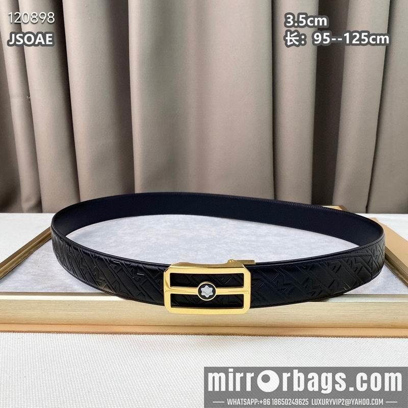 Montblanc belt 自动带 35mmX95-125cm 8L072004