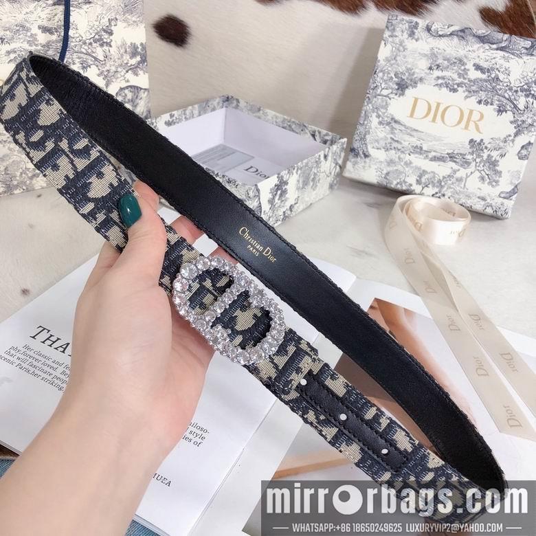 Dior Belt 30mmX95-110cm 7d05