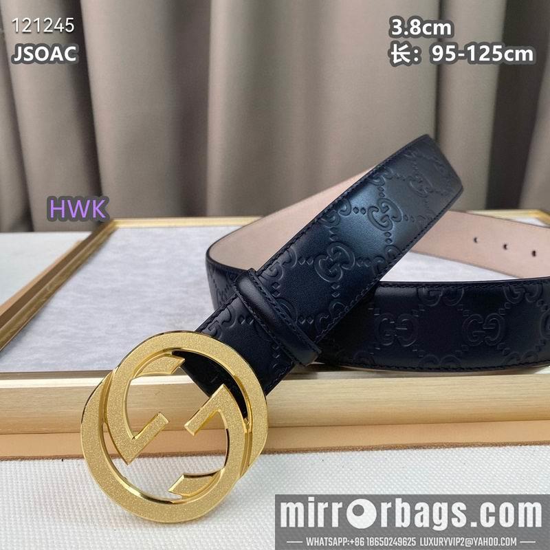 Gucci belt 38mmX95-125cm 8L18