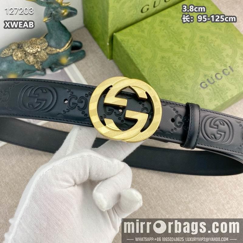Gucci belt 38mmX95-125cm 8L37