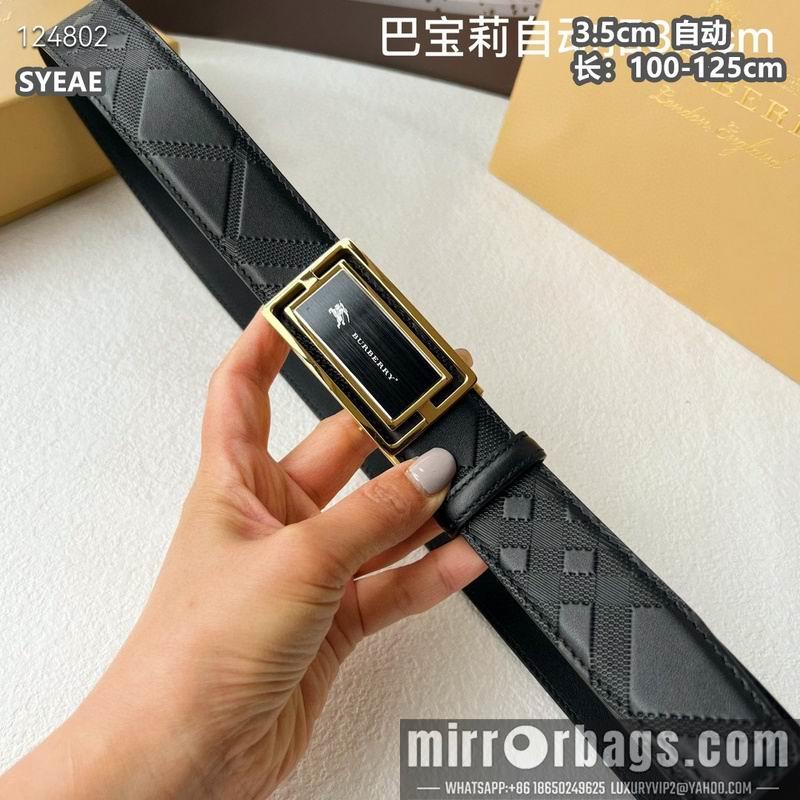 Burberry belt 35mmX100-125cm 8L71