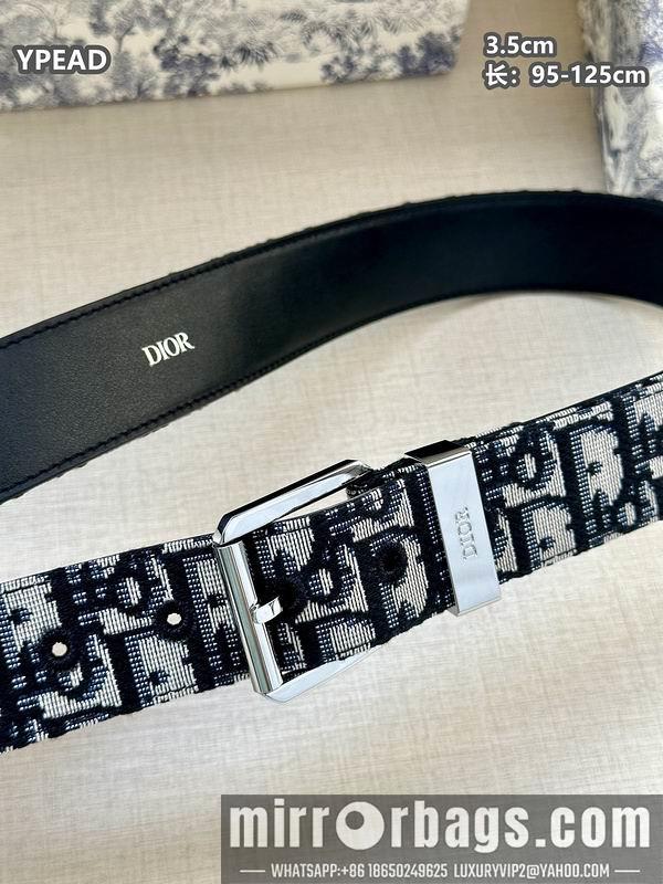 Dior belt 35mmX95-125cm 8L39
