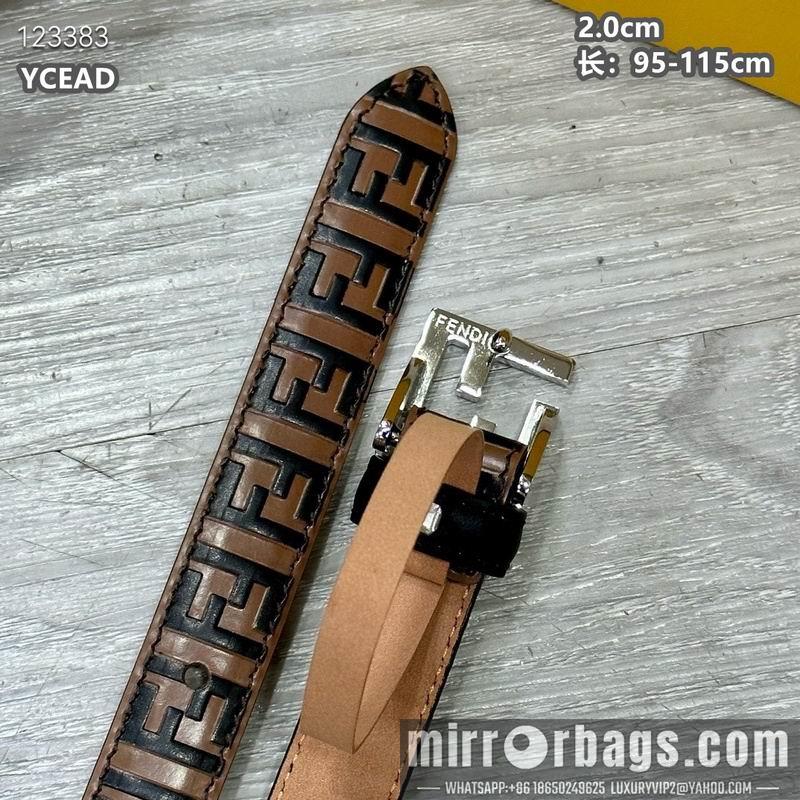 Fendi belt 20mmX95-115cm 8L14