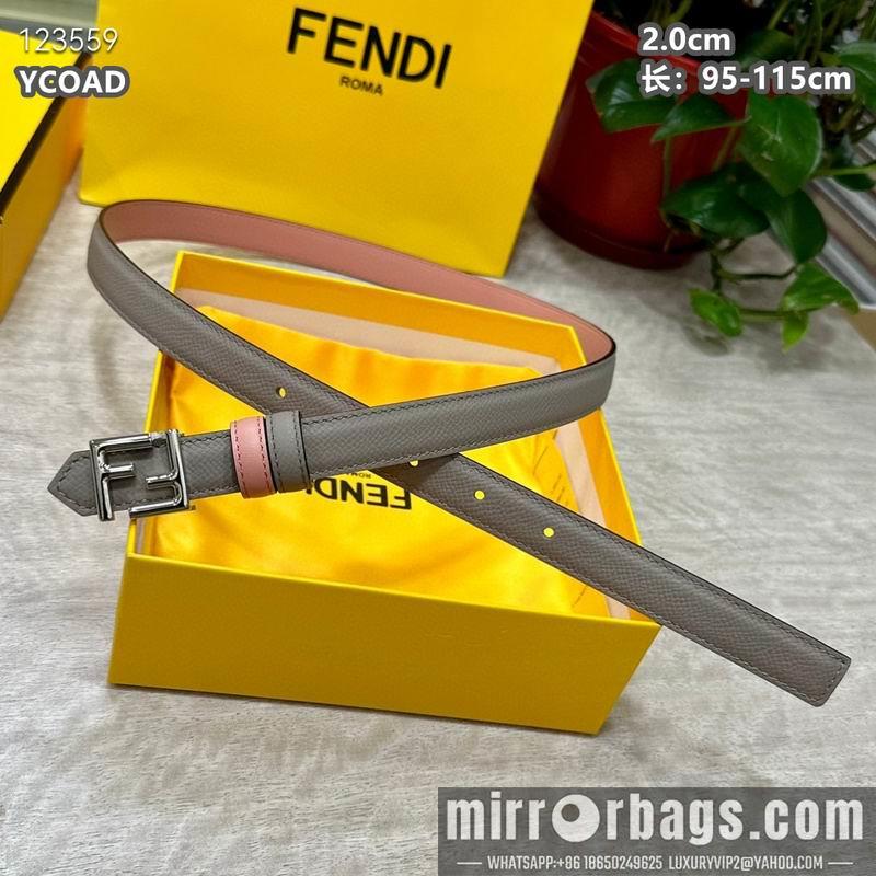 Fendi belt 20mmX95-115cm 8L16