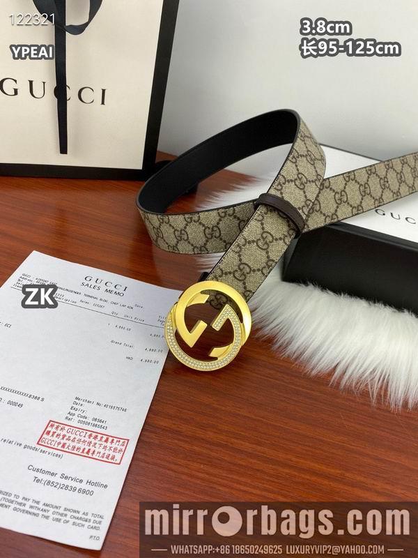 Gucci belt 38mmX95-125cm 8L20