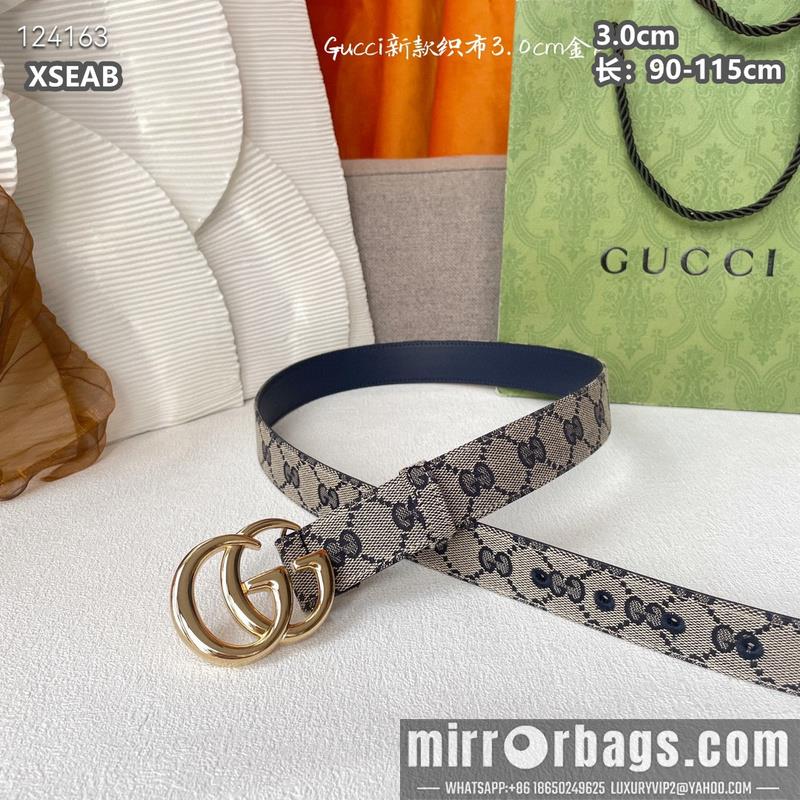 Gucci belt 30mmX90-115cm 8L09