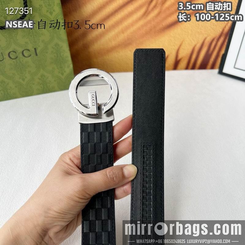 Gucci belt 35mmX100-125cm 8L79
