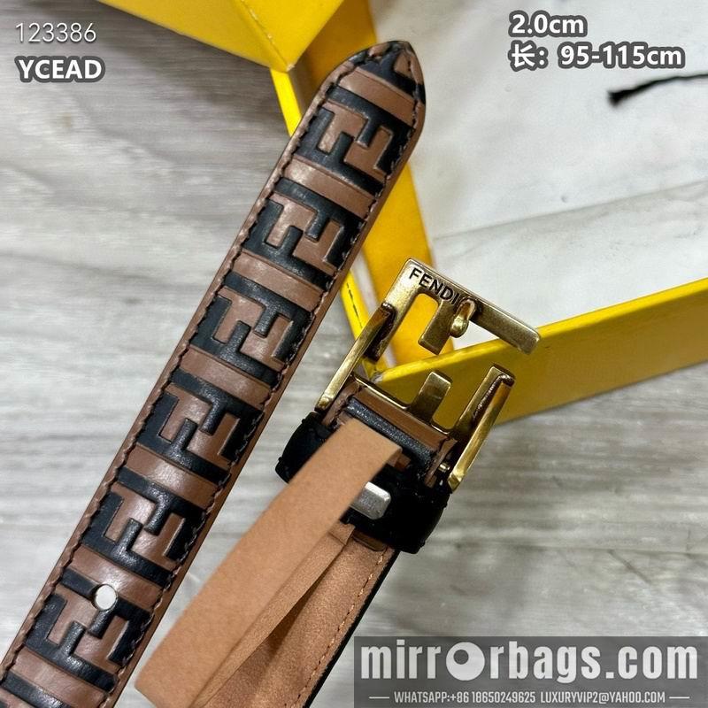 Fendi belt 20mmX95-115cm 8L14