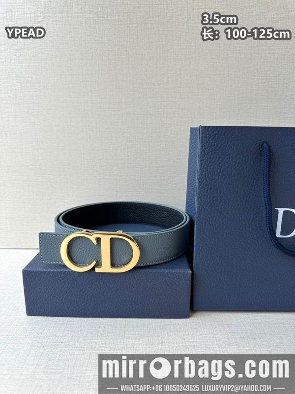 Dior belt 35mmX100-125cm 8L36
