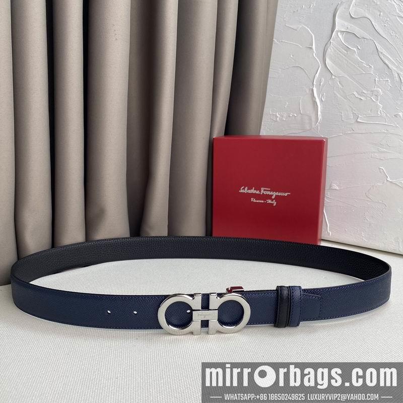 Ferragamo belt 35mmX95-125cm 7D12