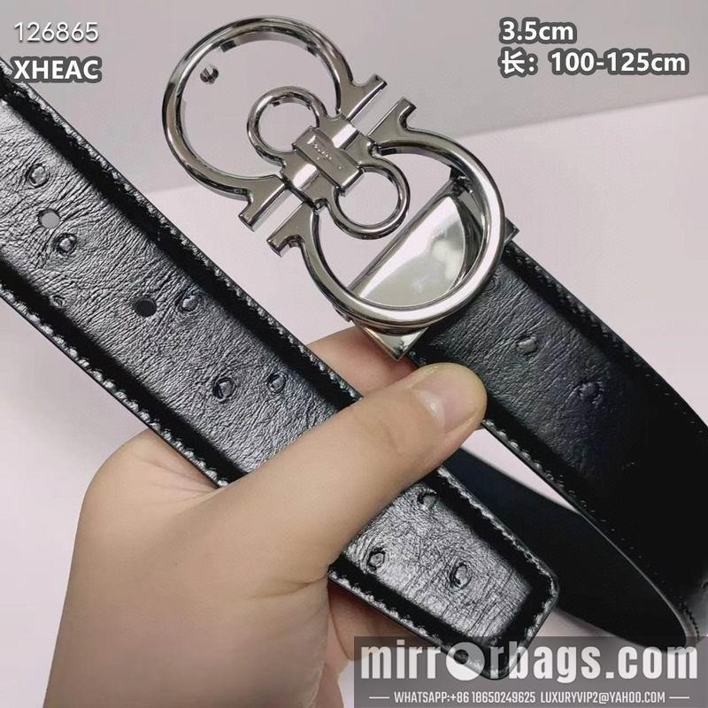 Ferragamo belt 35mmX100-125cm 8L91