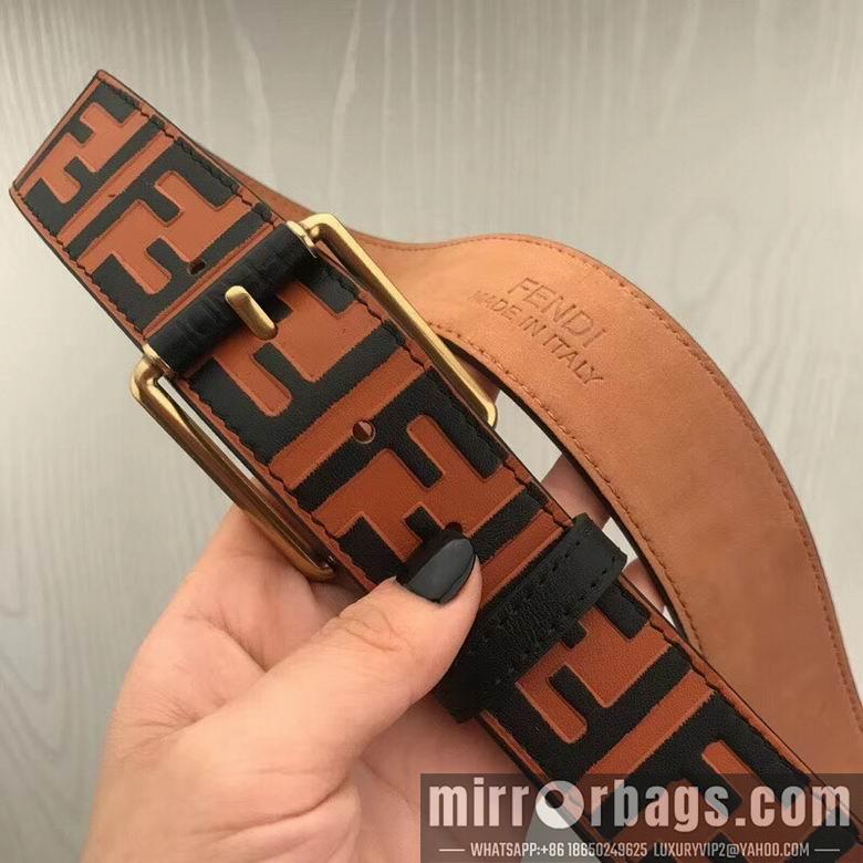 Fendi Belt 38mmX95-125cm 7D04