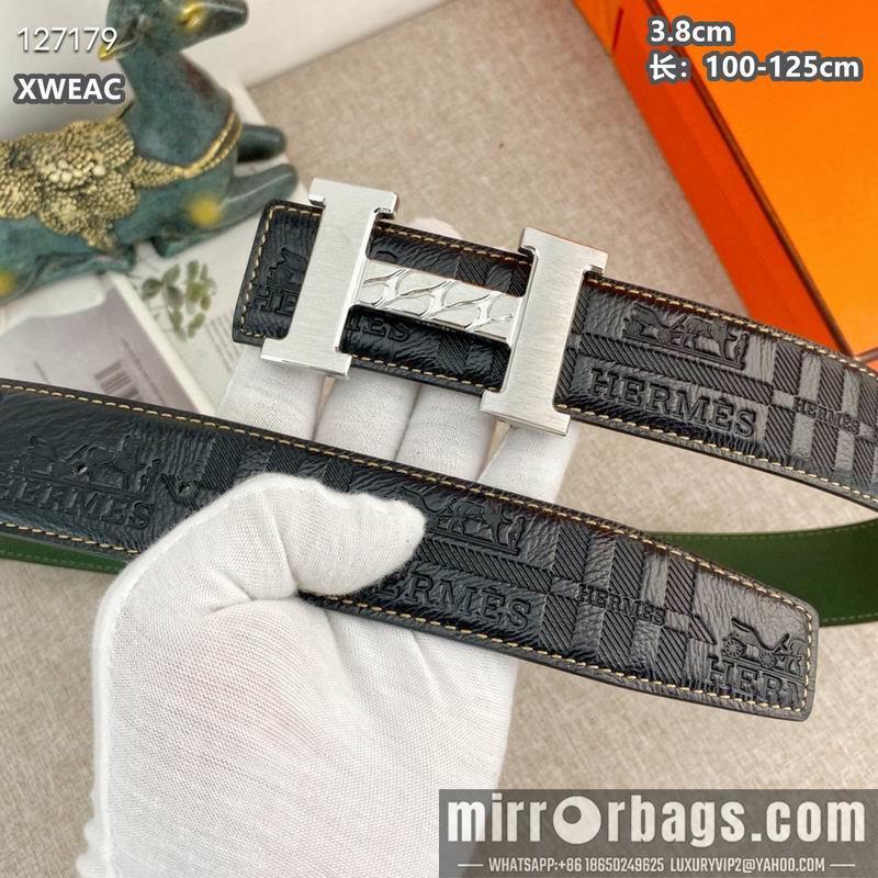 Hermes belt 38mmX100-125cm 8L37