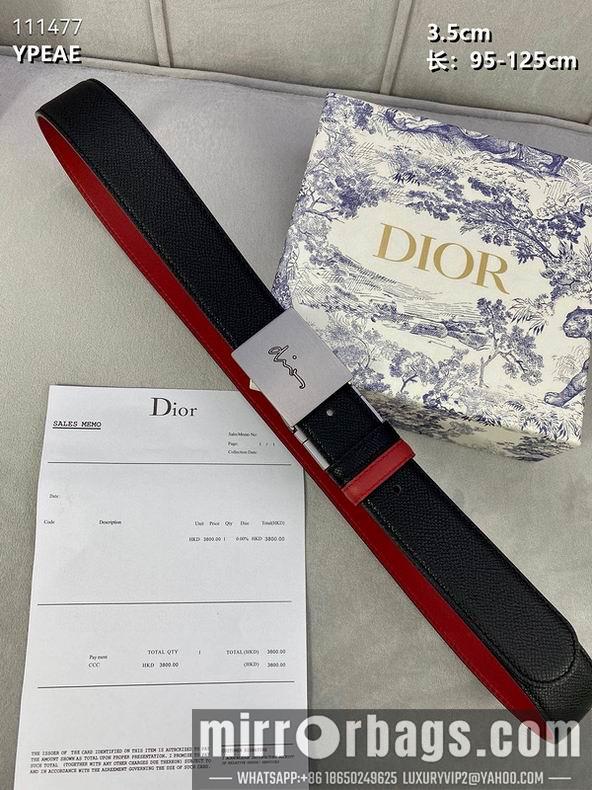 Dior Belt 35mm 95-125cm 8L11