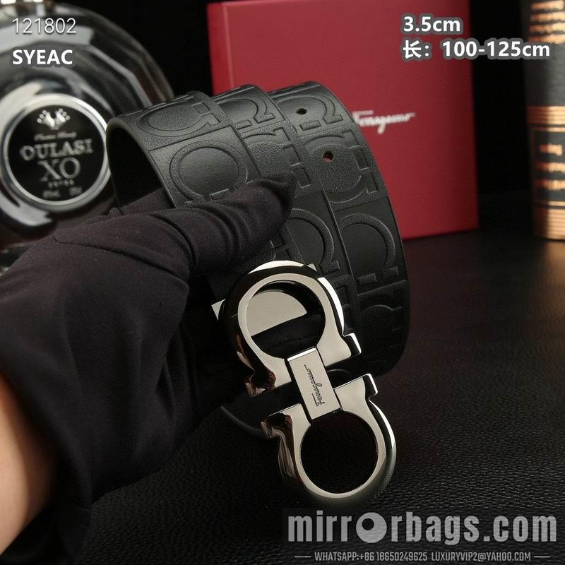 Ferragamo belt 35mmX100-125cm 8L71