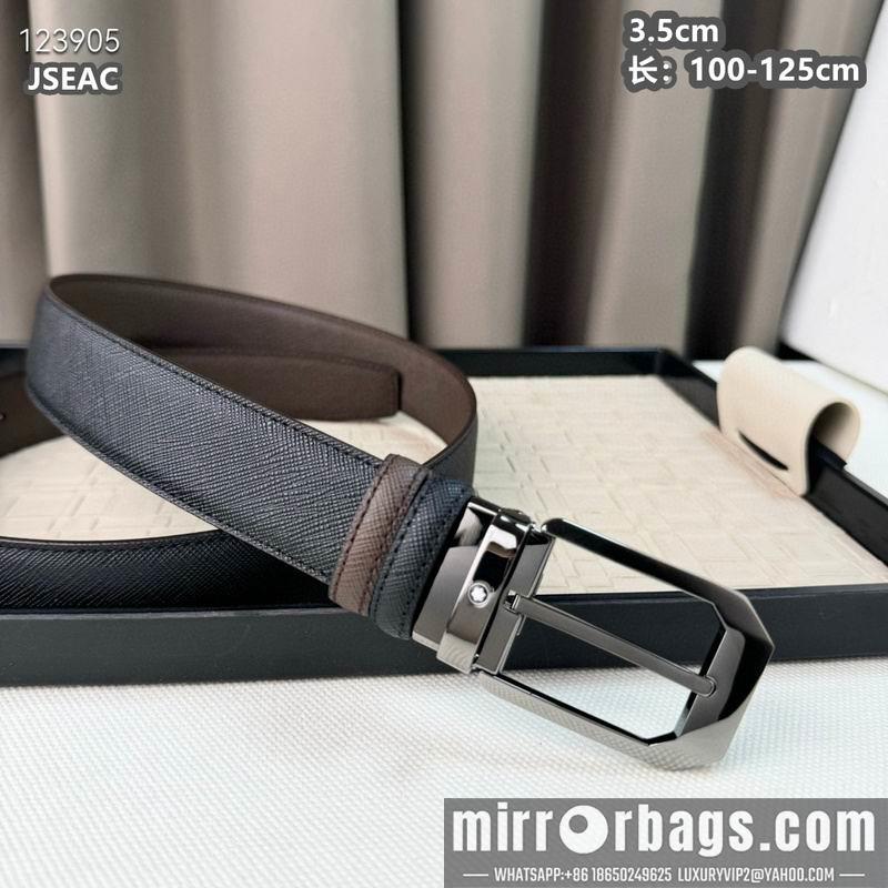 Montblanc belt 35mmX100-125cm 8L24