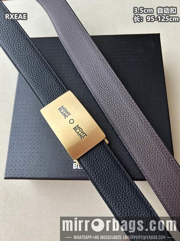 Montlanc belt 35mmX100-125cm 8L82