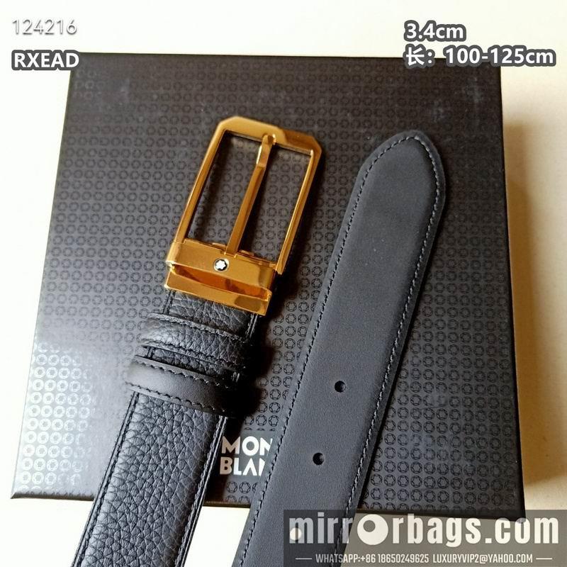 Montblanc belt 34mmX100-125cm 8L05
