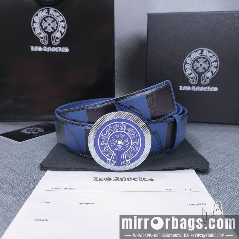 Chrome Hearts belt 38mmX80-125cm lb082003