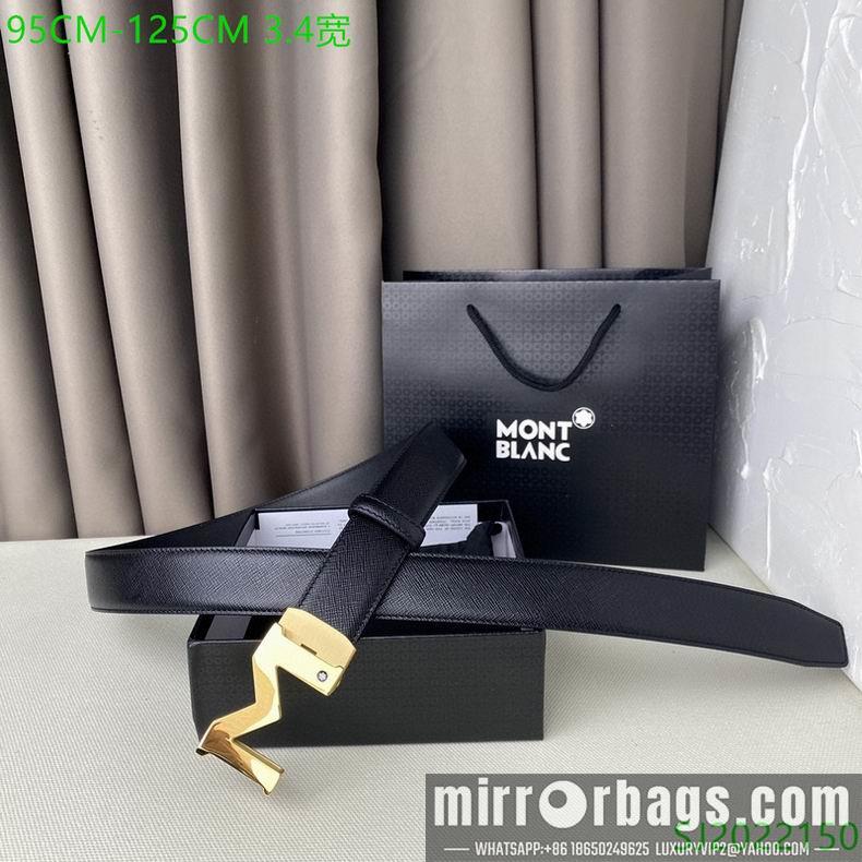 Montblanc Belt 34mmX95-125CM 7D26