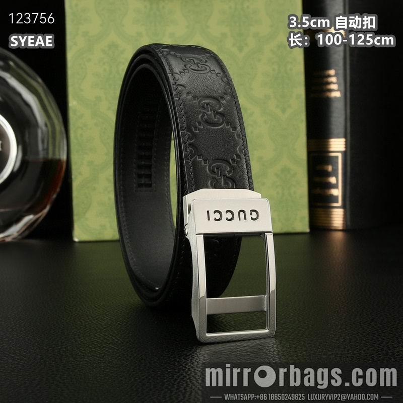 Gucci belt 35mmX100-125cm 8L51