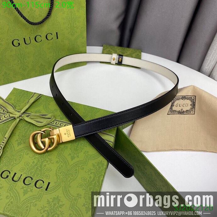 Gucci Belt 20mmX90-115cm 7D04