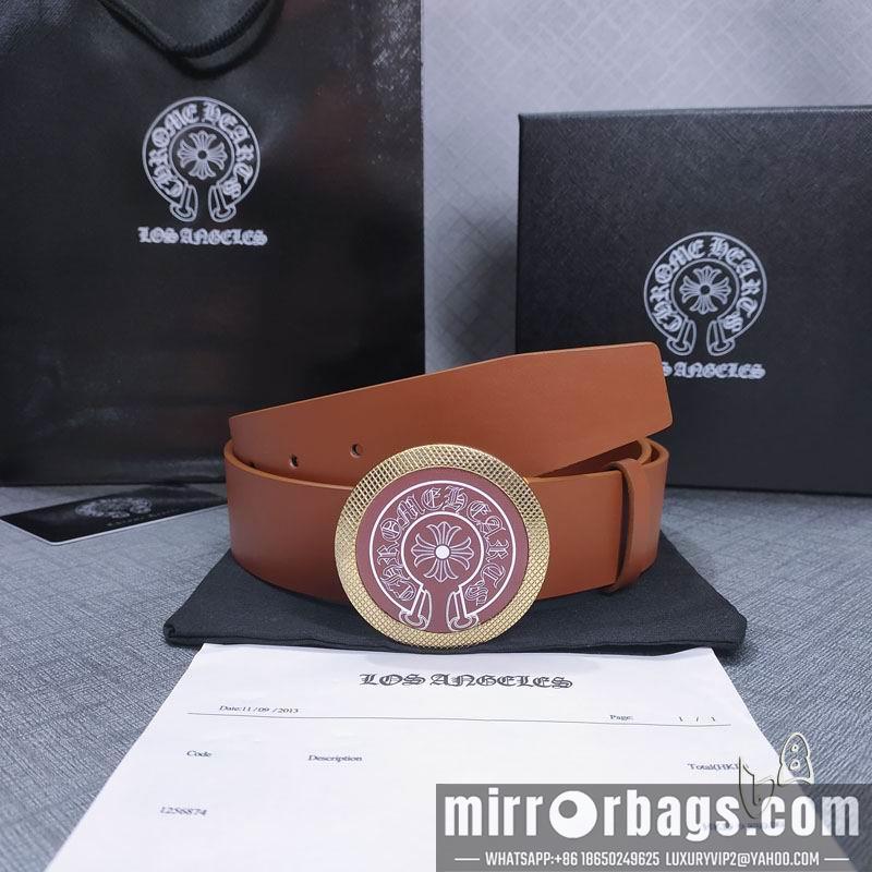 Chrome Hearts belt 38mmX80-125cm lb082001