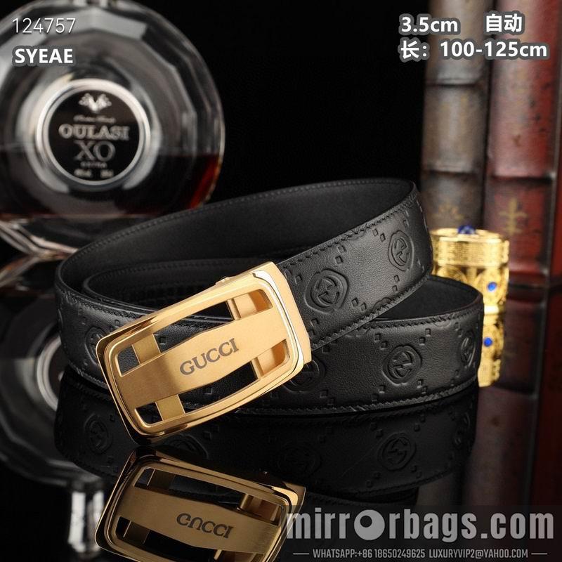 Gucci belt 35mmX100-125cm 8L21