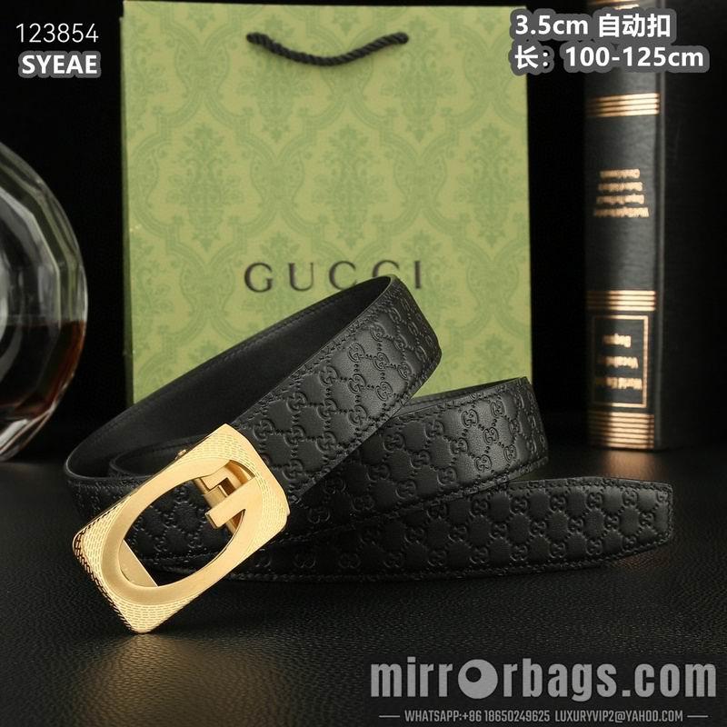 Gucci belt 35mmX100-125cm 8L39