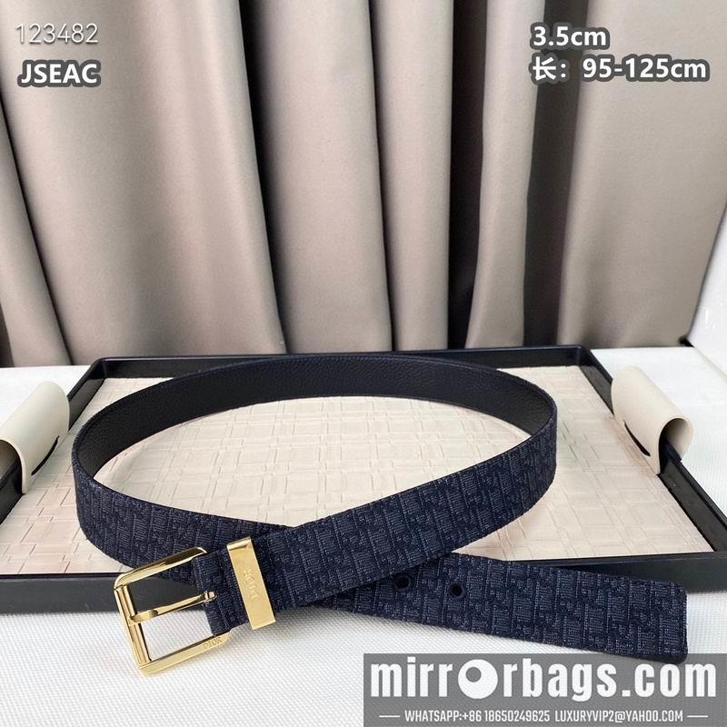 Dior belt 35mmX95-125cm 8L30