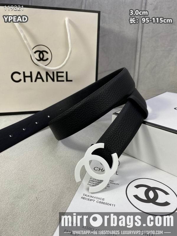 Chanel belt 30mmX95-115cm 8L040801
