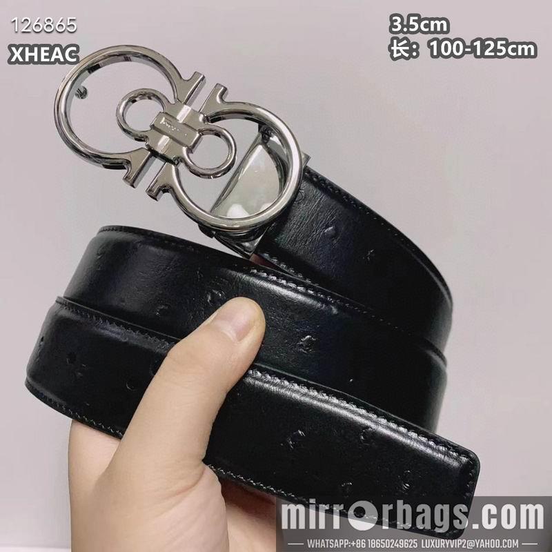 Ferragamo belt 35mmX100-125cm 8L91