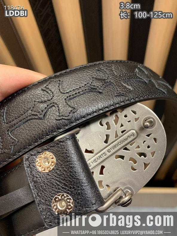 Chrome Hearts belt 38mmX100-125cm 8L20