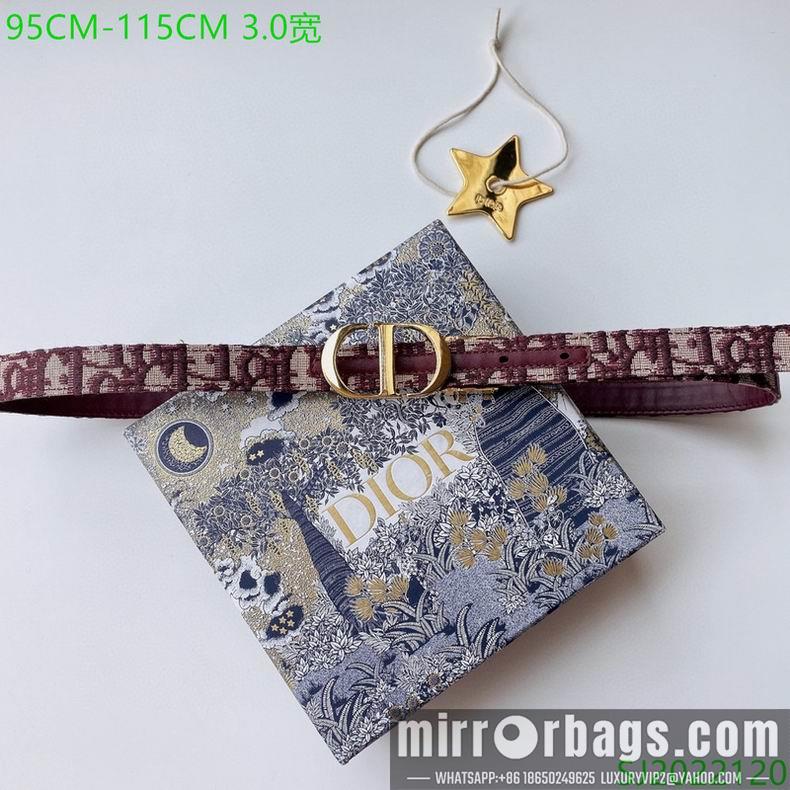 Dior Belt 30mmX95-115cm 7d30