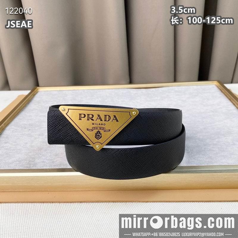 Prada belt 35mmX100-125cm 8L43