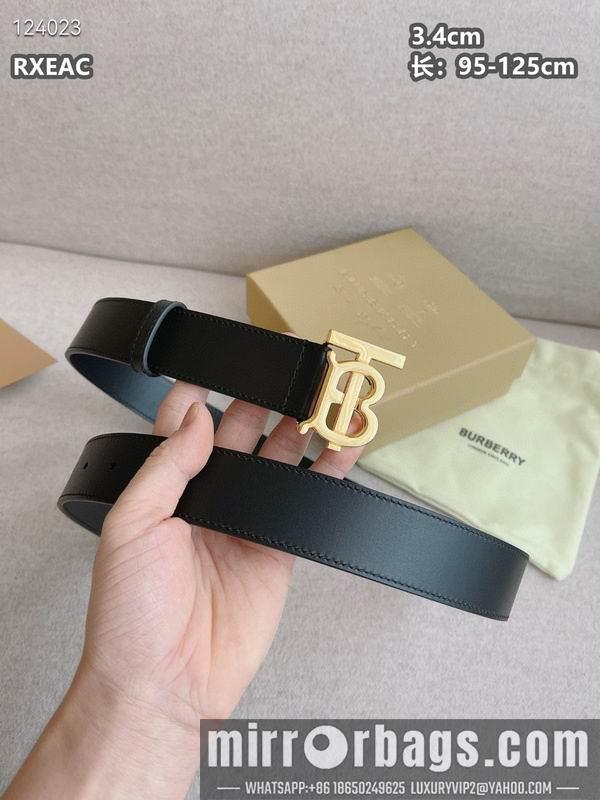 Burberry belt 34mmX95-125cm 8L03