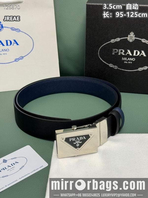 Prada belt 35mmX95-125cm 8L48