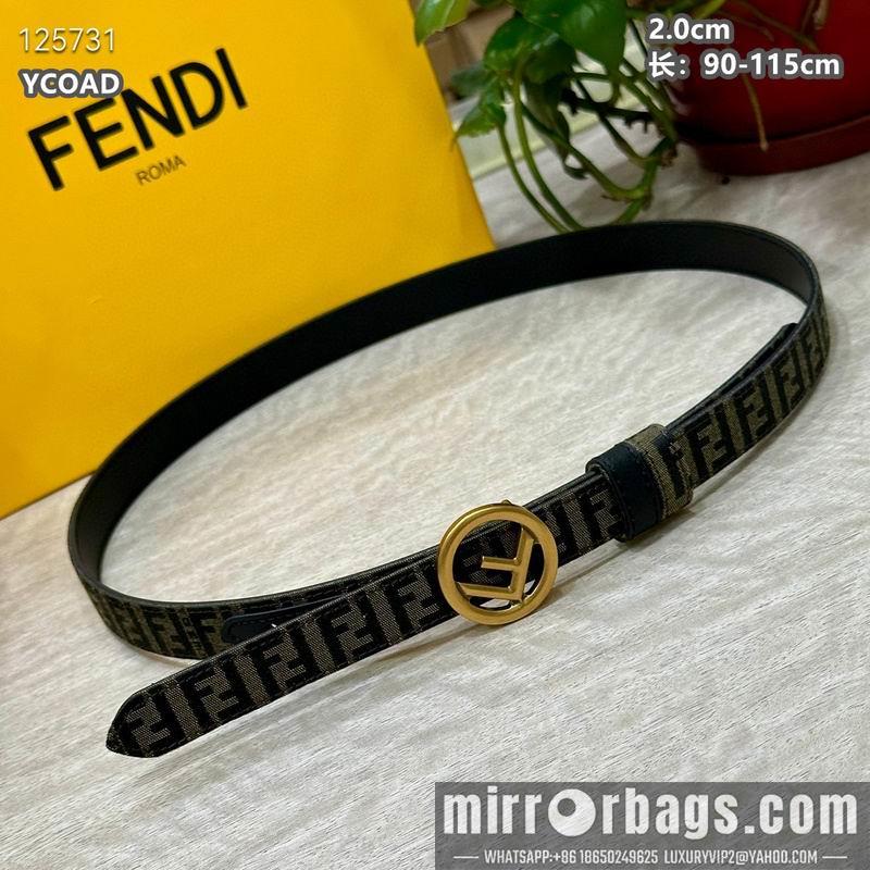 Fendi belt 20mmX90-115cm 8L18