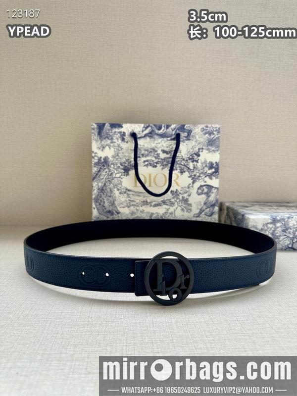 Dior belt 35mmX100-125cm 8L31