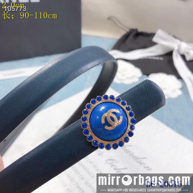 Chanel Belt 20mmX95-110CM 8L08