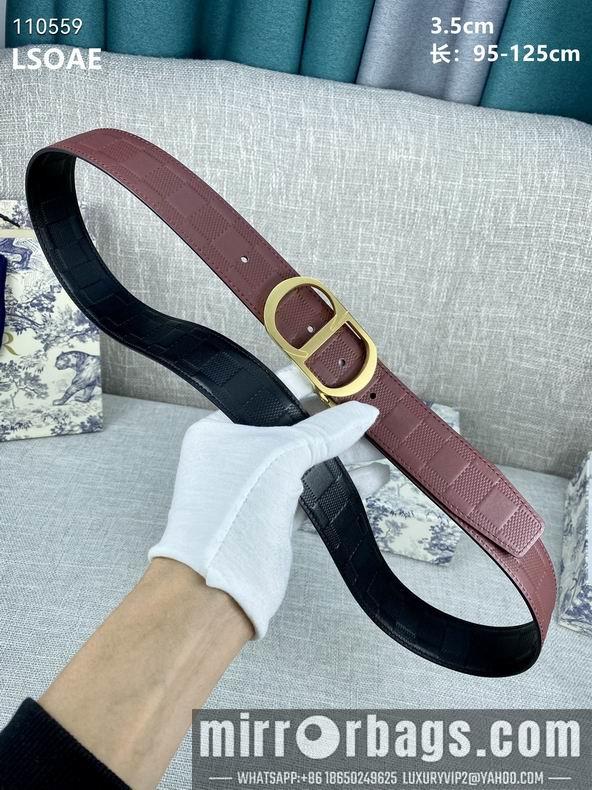 Dior Belt 35mm 95-125cm 8L08